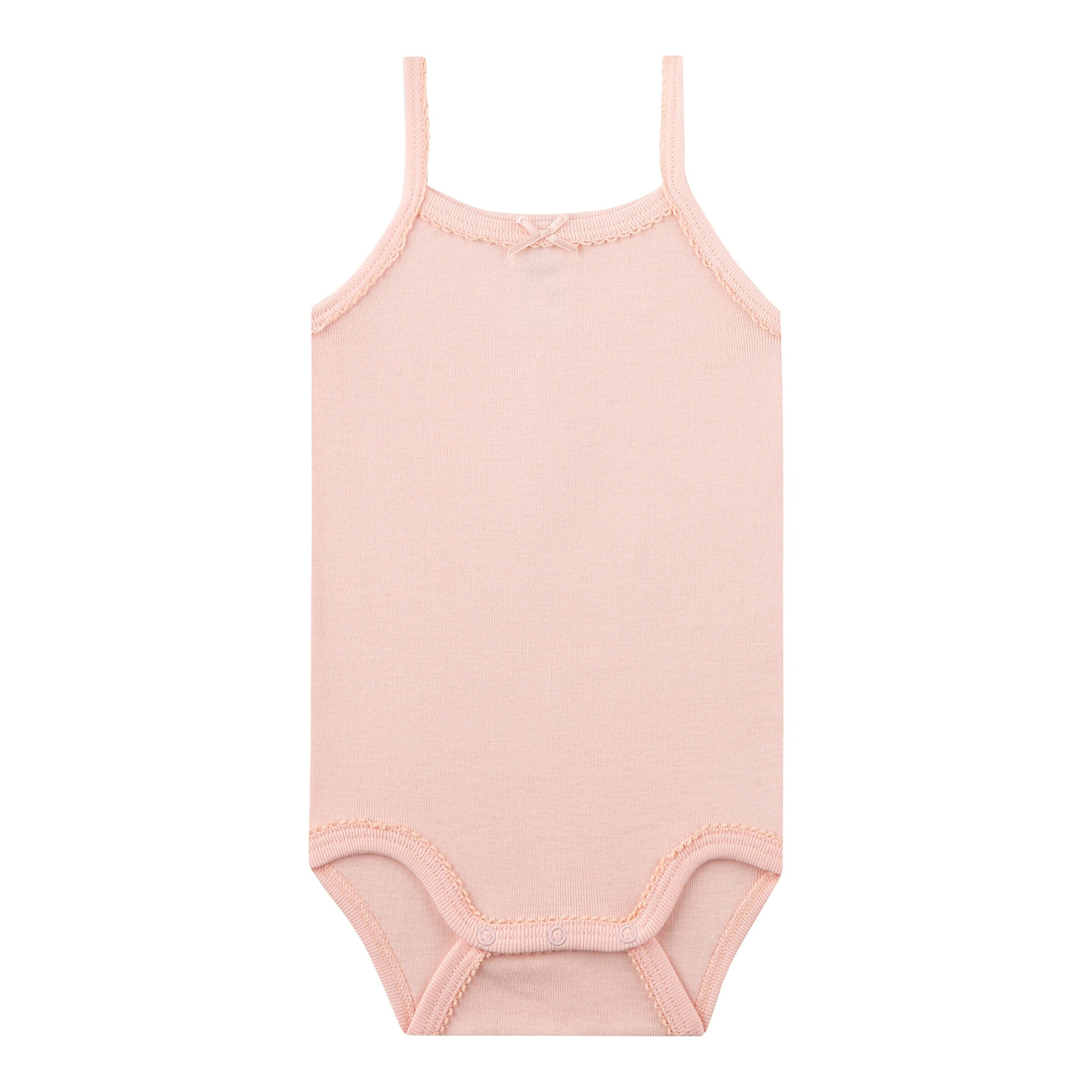 Sanetta 2er-Pack Bodys ohne Arm Blumen bunt/apricot