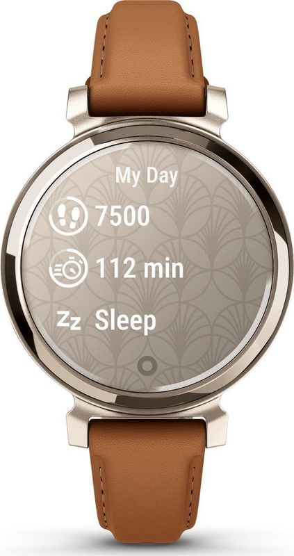 Garmin - Lily 2 - Smartwatch - Bruin - 35 mm - Geanodiseerd Aluminium