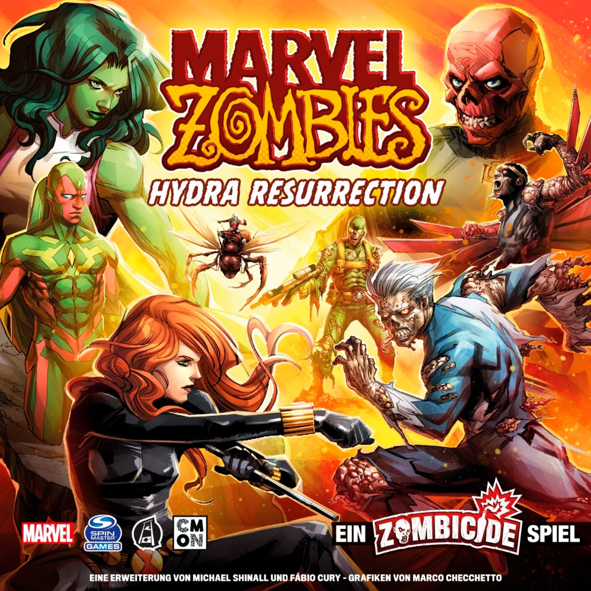 Asmodee Kartenspiel Marvel Zombies - Hydra Resurrection