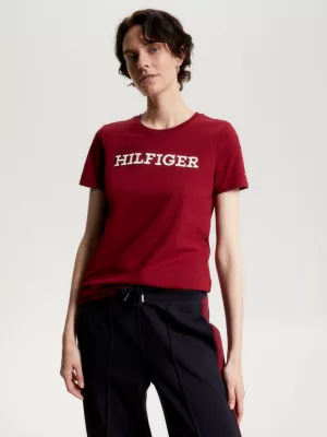 Camiseta Hilfiger Monotype com bordado