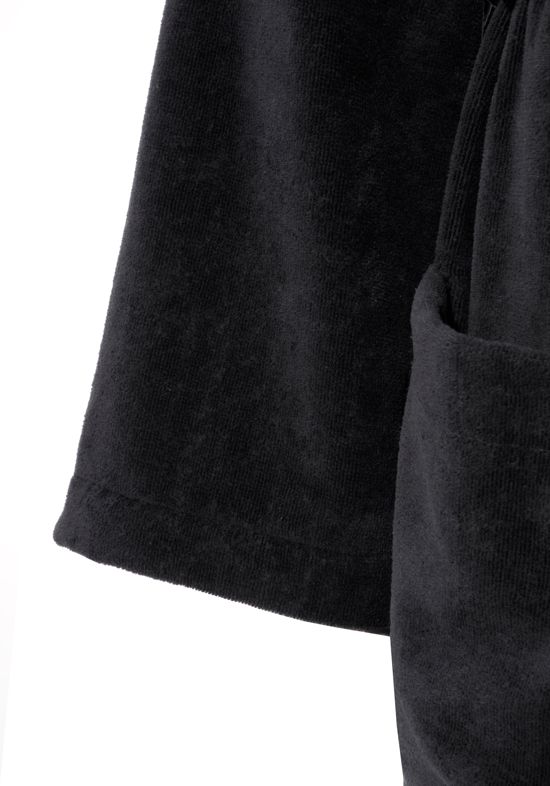 Bruno Banani Unisex-Bademantel »Daniel, ideal für Sauna & Spa, Hotelbademantel, Morgenmantel«, 1 Stk. Damen & Herren Bademantel, lang, mit Taschen, S-5XL