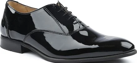 Suitable Lakschoen Leer Zwart SH-GALA-STBL -01 kopen