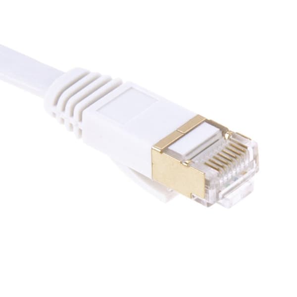 30m - Flat Nettverkskabel Cat7 - Internett-kabel