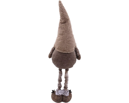 Decoratief figuur Santa Lafiora 30 20 x 95 cm bruin