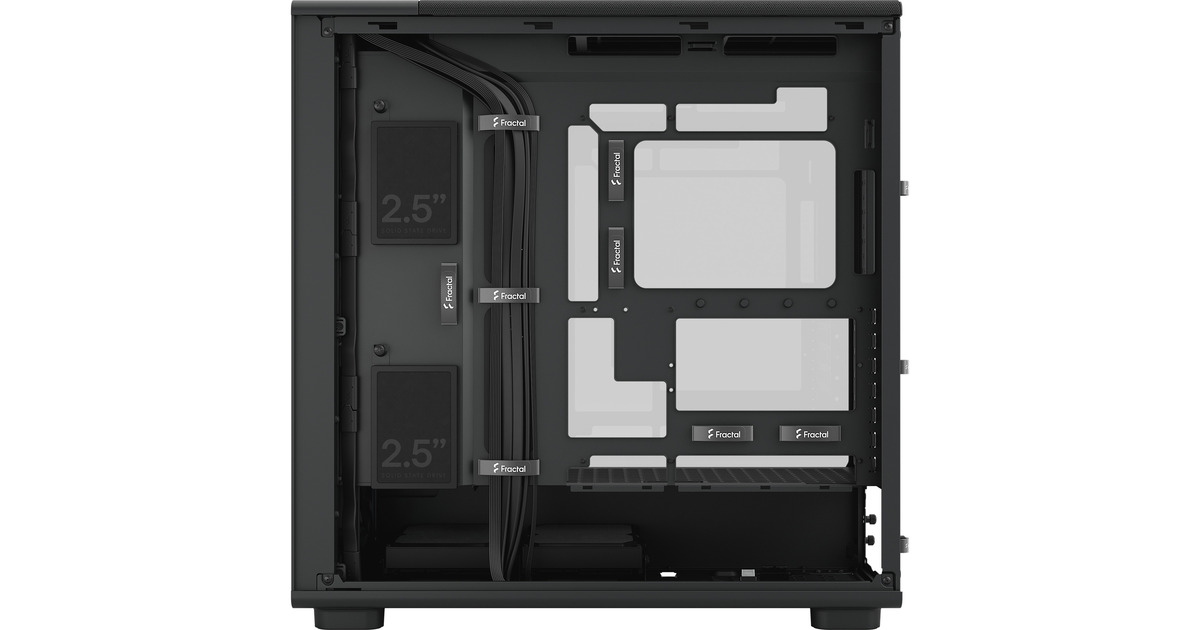 Fractal DesignEpoch XL TG RGB midi tower behuizing  (Zwart | 2x USB-A | 1x USB-C | RGB | Tempered Glass)
