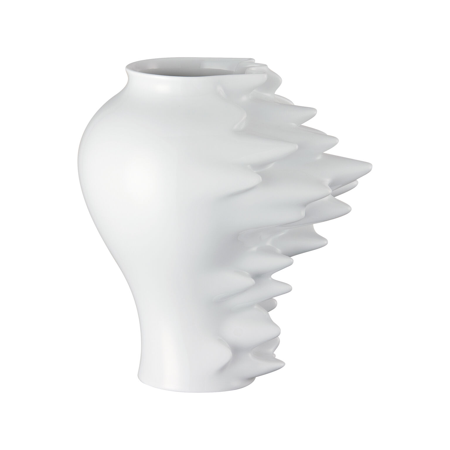 Fast Weiss Vase 27 cm