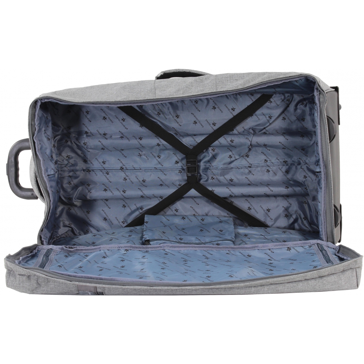 David Jones Sac de voyage avec roulettes 120L grand volume David Jones taille XL 78cm