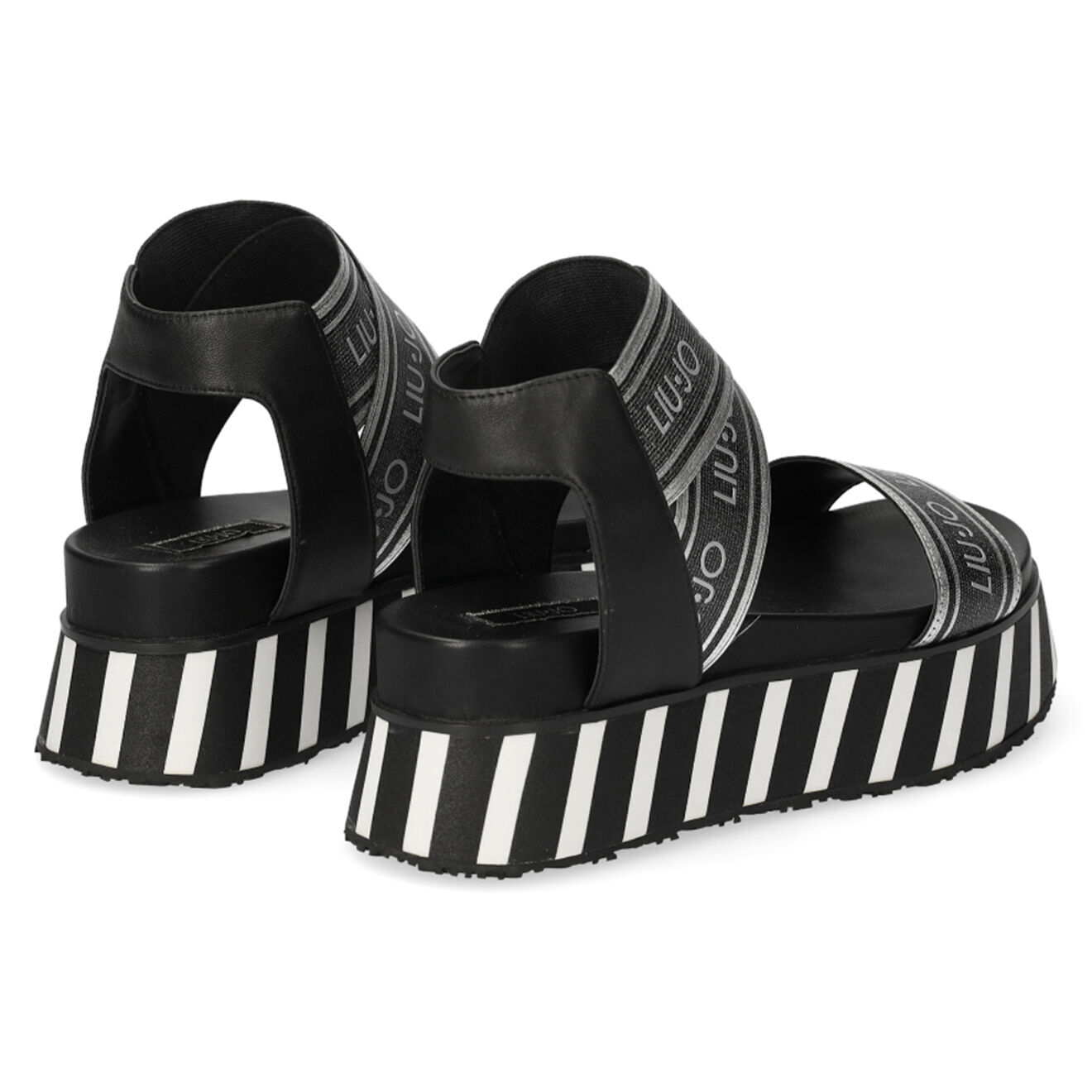 Liu-Jo Sandales en Cuir Frida noires