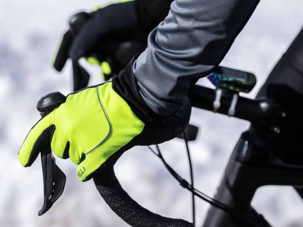 Rogelli Essential Vinterhandsker, Fluor