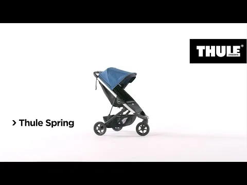 Thule Poussette Spring - Noir  Gris Mélange