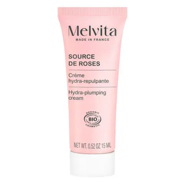 Melvita Source de Roses TS Crème Hydra-Repulpante Cosmebio Tube 15ml
