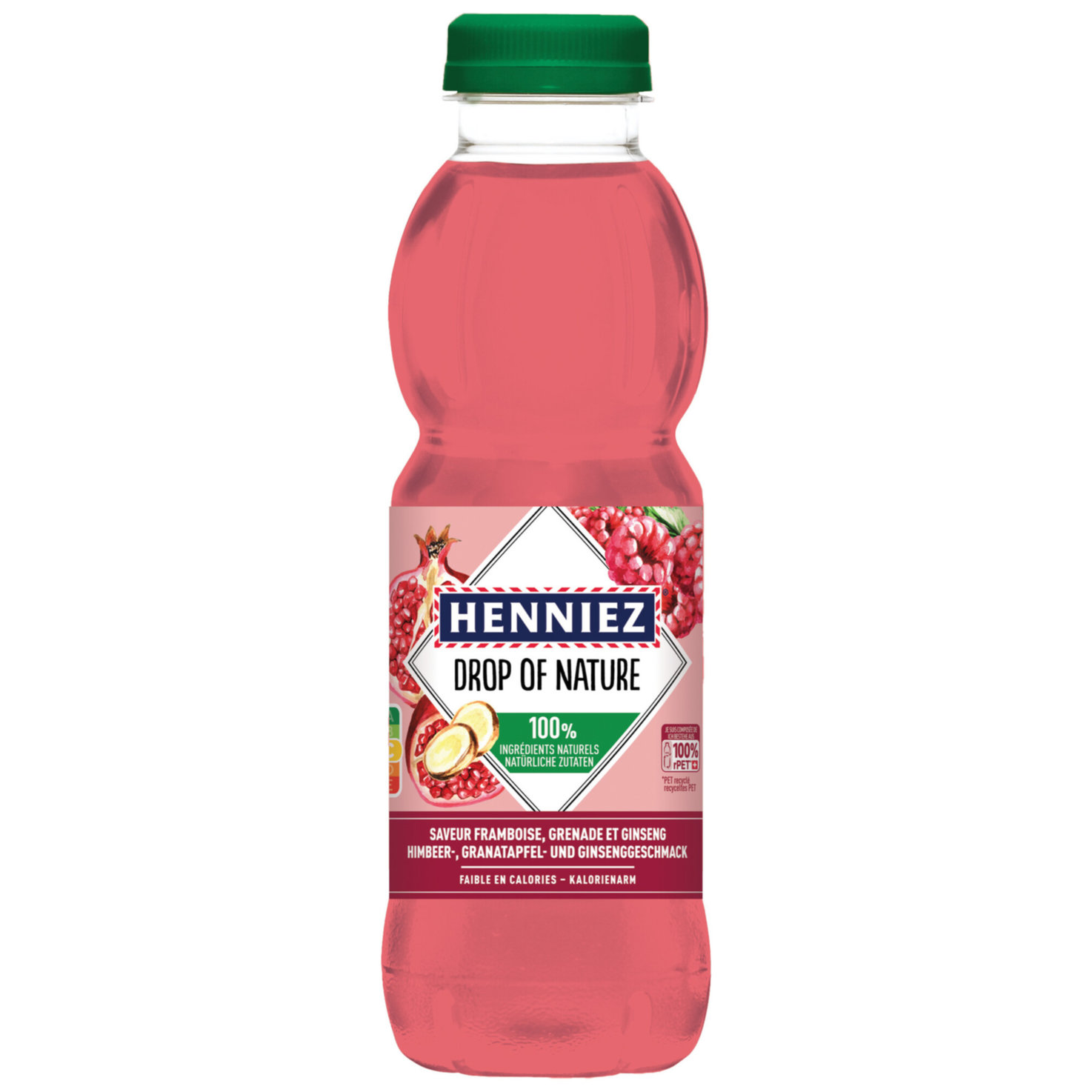 Henniez Drop of Nature Himbeere Granatatapfel & Ginsenggeschmack 6x50cl -300cl