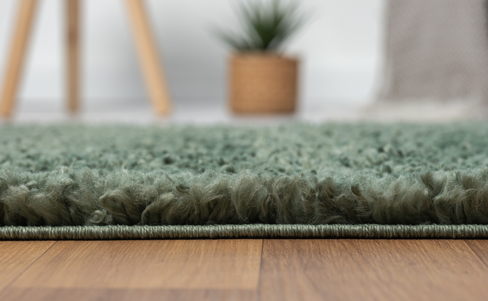 Teppich MY SHAGGY - hellgrün - 80x300 cm