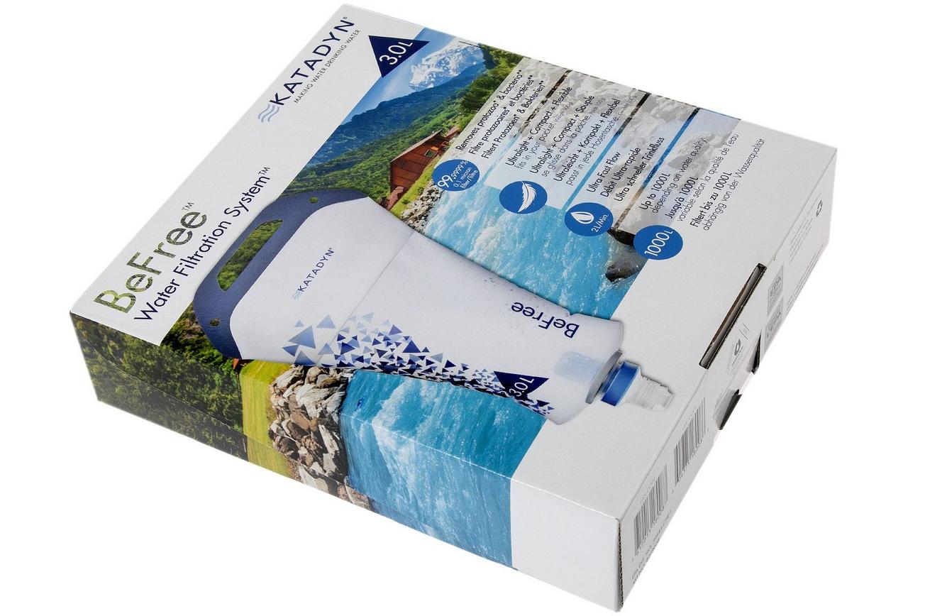 Katadyn BeFree waterfilter met zak 3.0 L