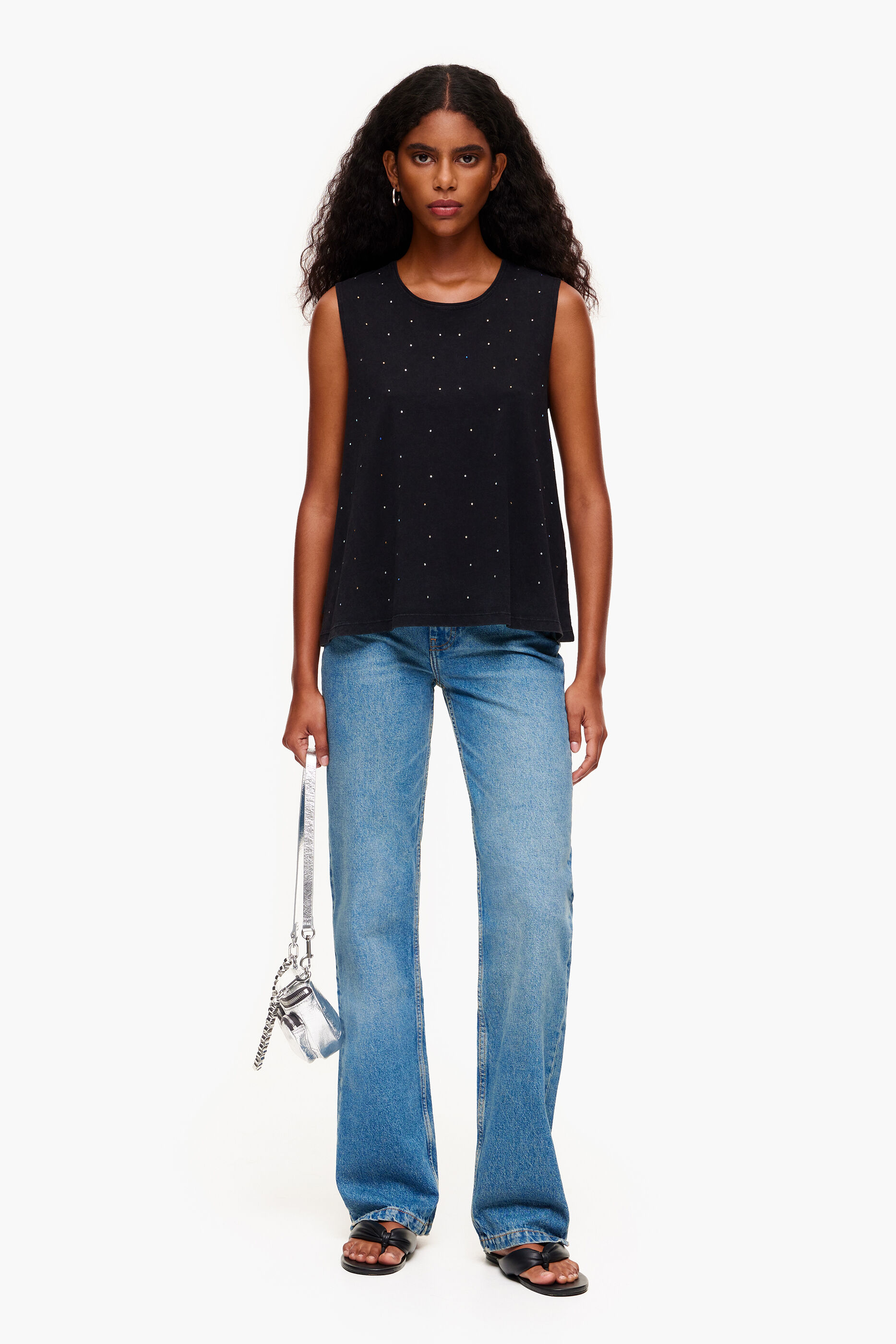 Camiseta preta Hot Fix Bimba