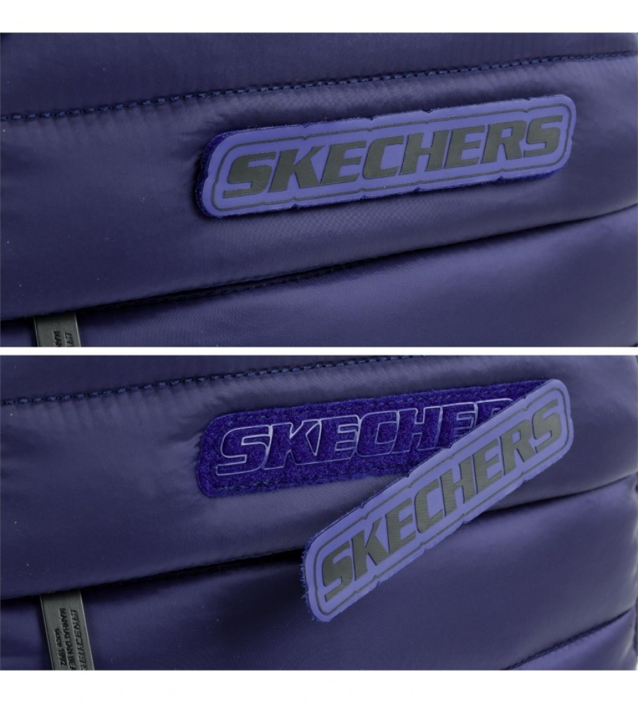 Mochila escolar Skechers S983 lilás - 28x40x15 cm