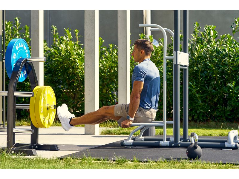 HAMMER SolidStrength 6.0 Outdoor-Kraftstation Extrem belastbare Kraftstation für ganzjährige Outdoor-Nutzung