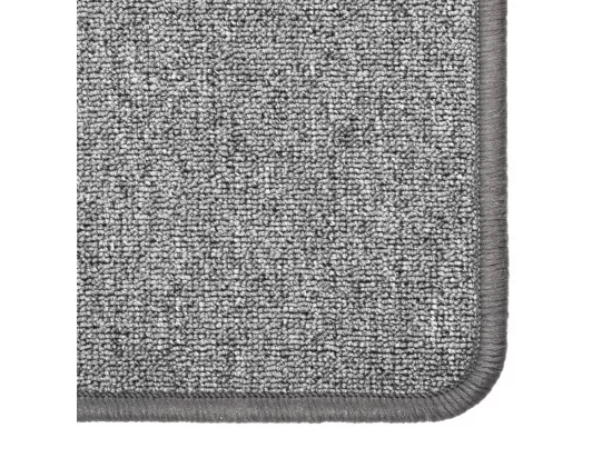 Prolenta Premium - Tapis de couloir Gris foncé 80x300 cm
