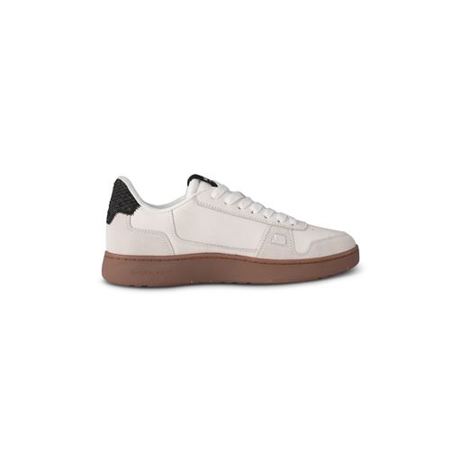 Woden Halfdan Sneakers, Blanc De Blanc/Black, 45