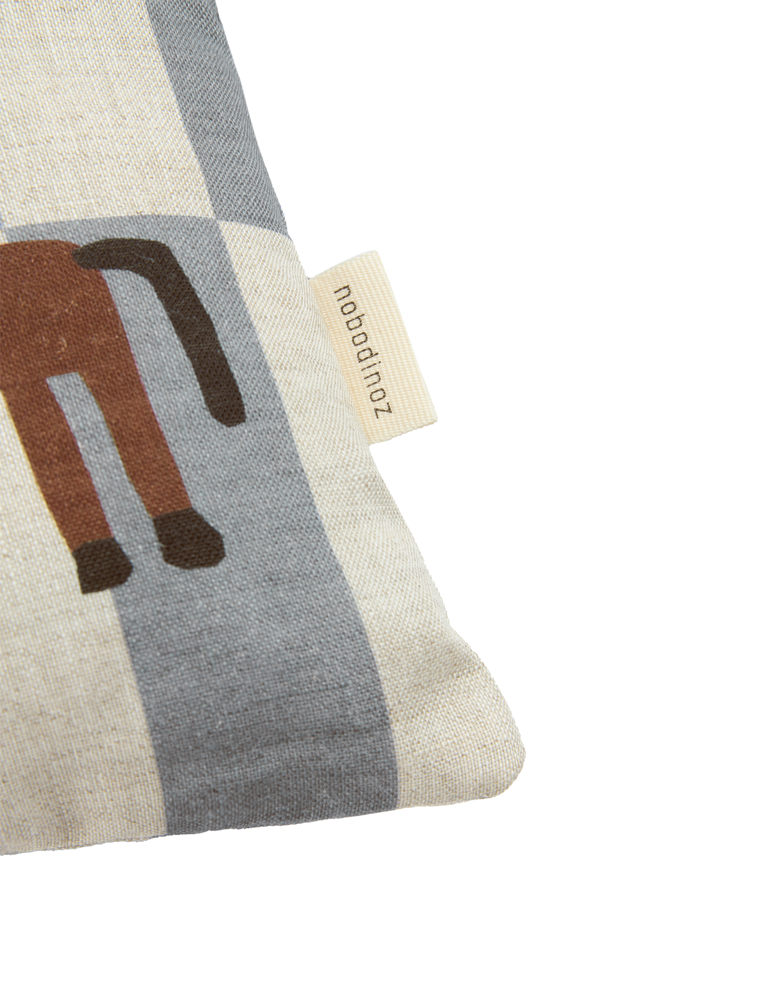 Coussin rectangulaire en lin français vibes s | Bleu