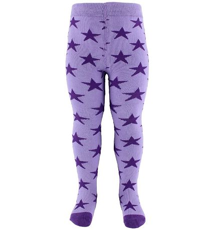 Fuzzies Strumpfhosen - Lavendel m. Lila Sternen