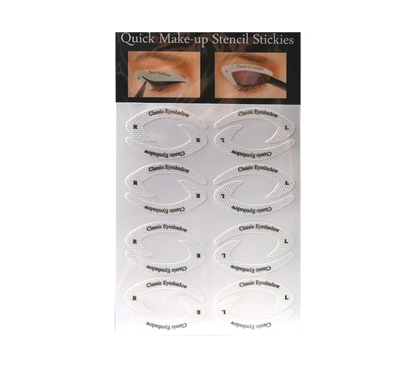 Jericoure - Oogschaduw / Eyeliner Make-up Sticker Stencil (Diverse Ontwerpen)