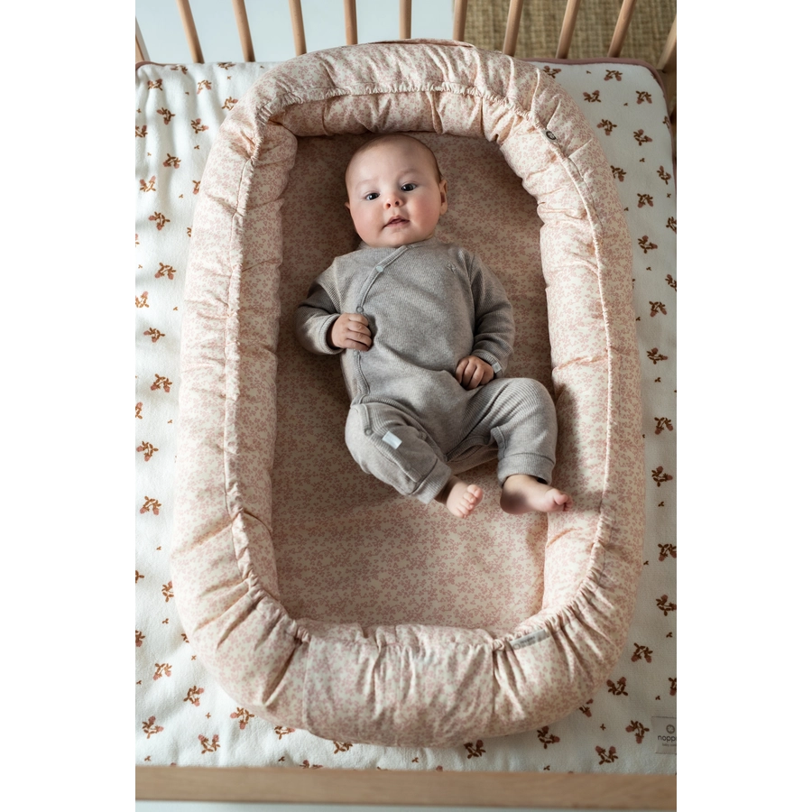 Noppies Babynestchen Botanical Baby nest Misty Rose