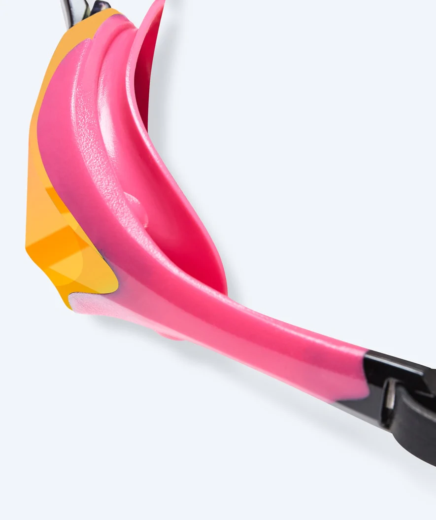 Watery Elite svømmebrille - Murphy Mirror - Pink/guld