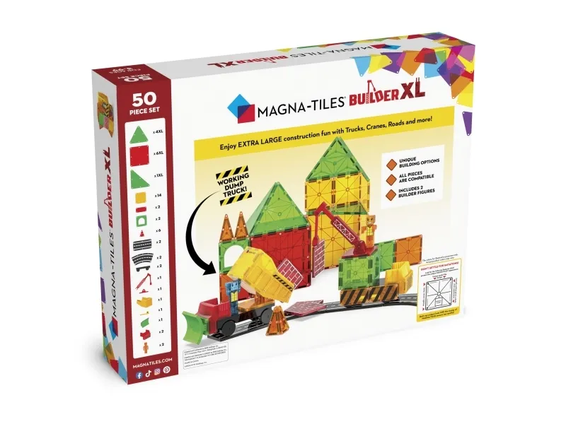 Magna-Tiles Builder XL 50 pcs