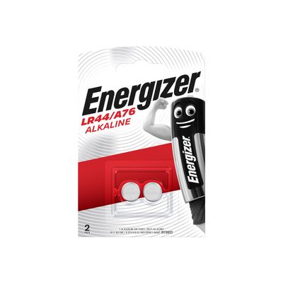 ENERGIZER LR44 - 2 piles boutons - 1,5V