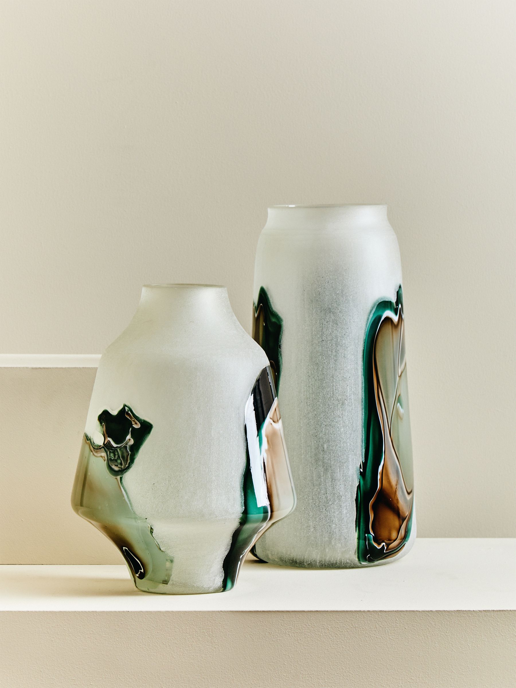 Fifty Five South Hakan Glass Vase