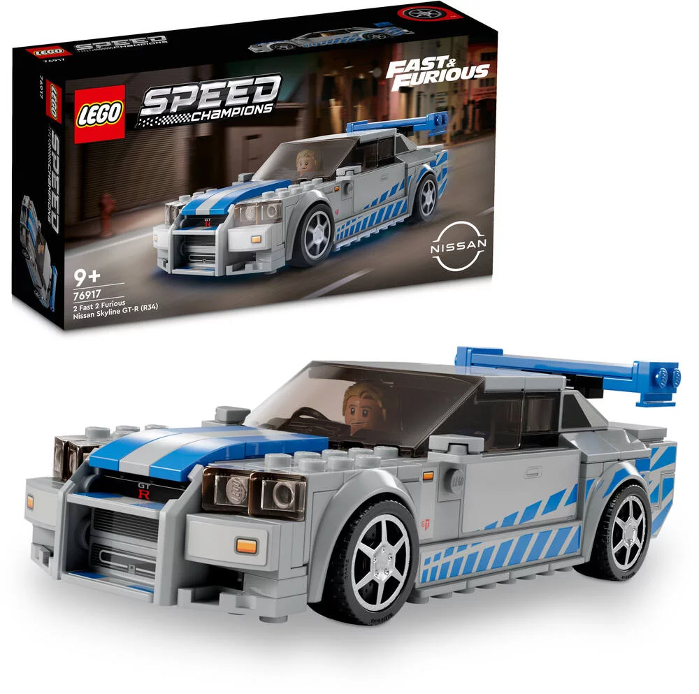LEGO®SPEED CHAMPIONS 76917 - NISSAN SKYLINE GT-R R34 2 FAST 2 FURIOUS