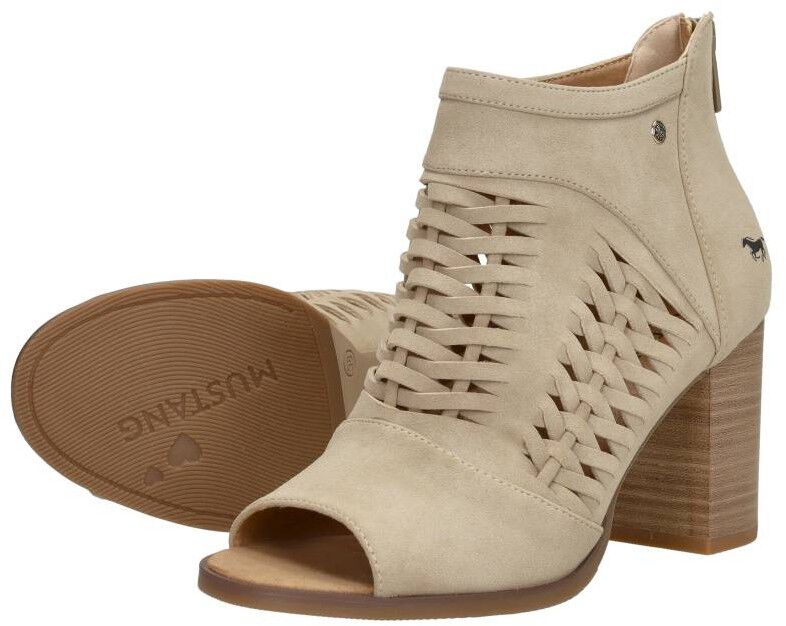 Mustang Sandalen Hak beige