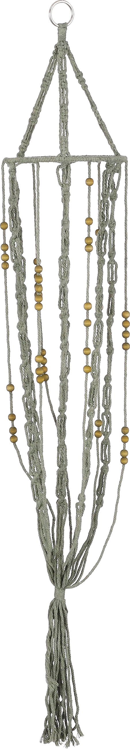 Mica Decorations pothouder Meran groen D 17 H 115 cm