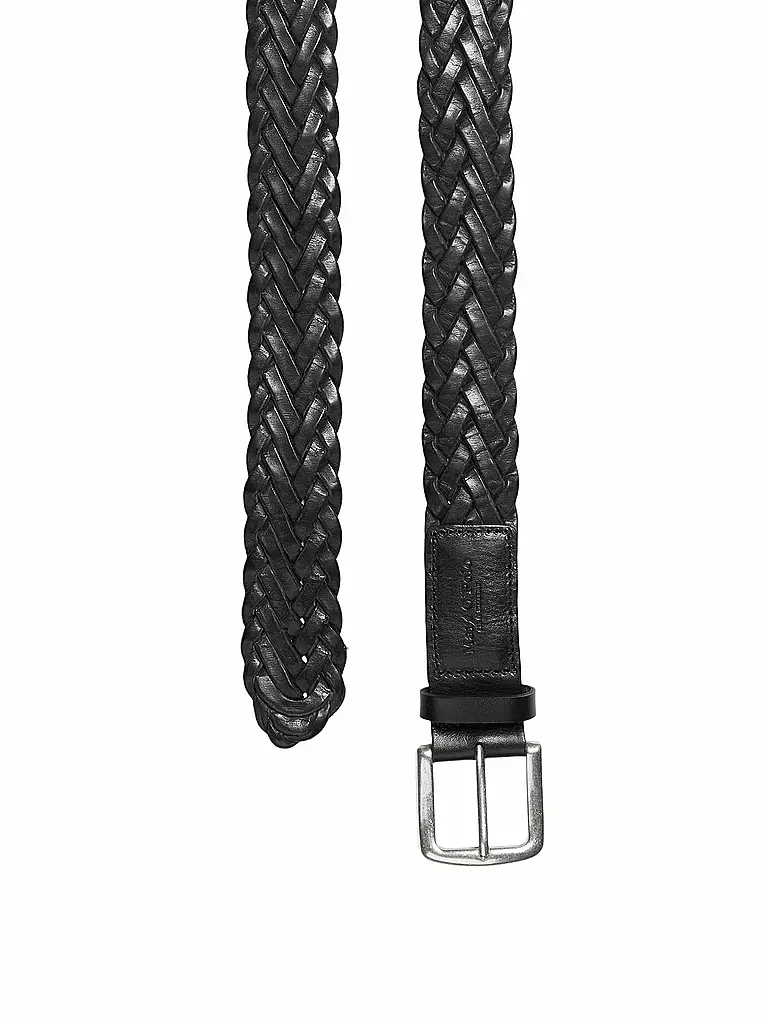 MARC O'POLO Ledergürtel schwarz