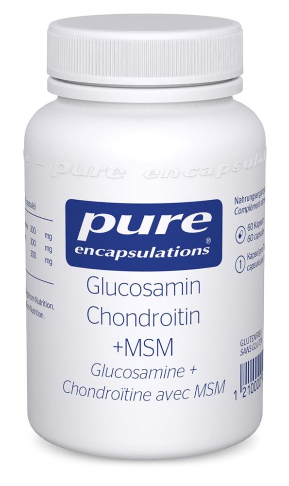 PURE Glucosamin Chondroitin<br>60 Stück, Dose, Kapsel
