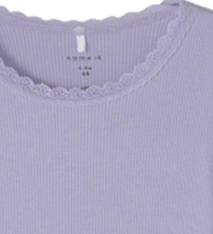 Name It Body l/ä - Noos - Rib - NbfKab - Heirloom Lilac/Melange