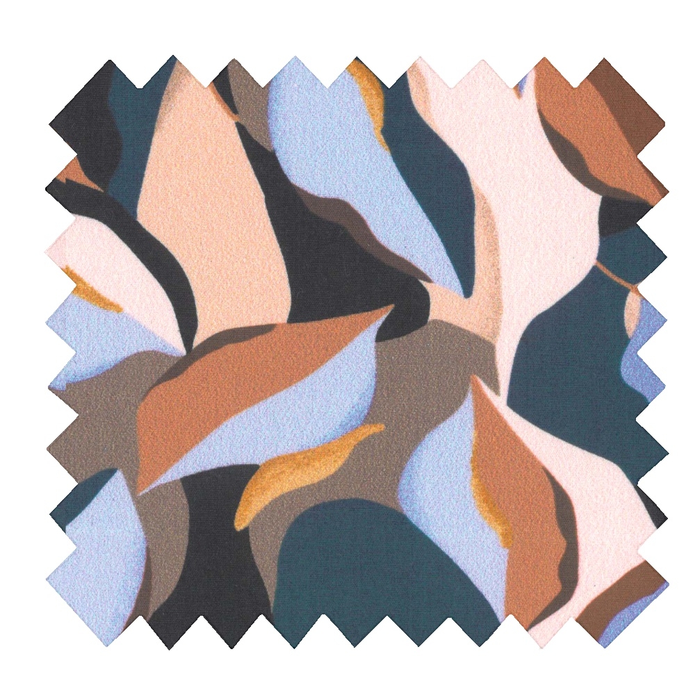 Tissu Voile Vague D'automne