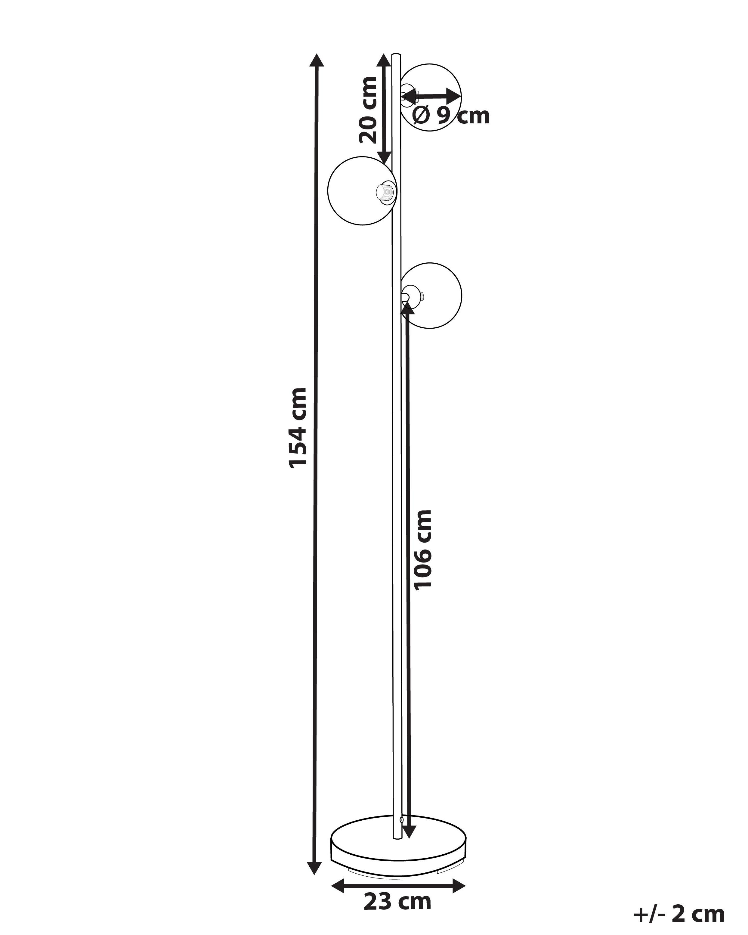 Staande lamp RAMIS Metaal Goud