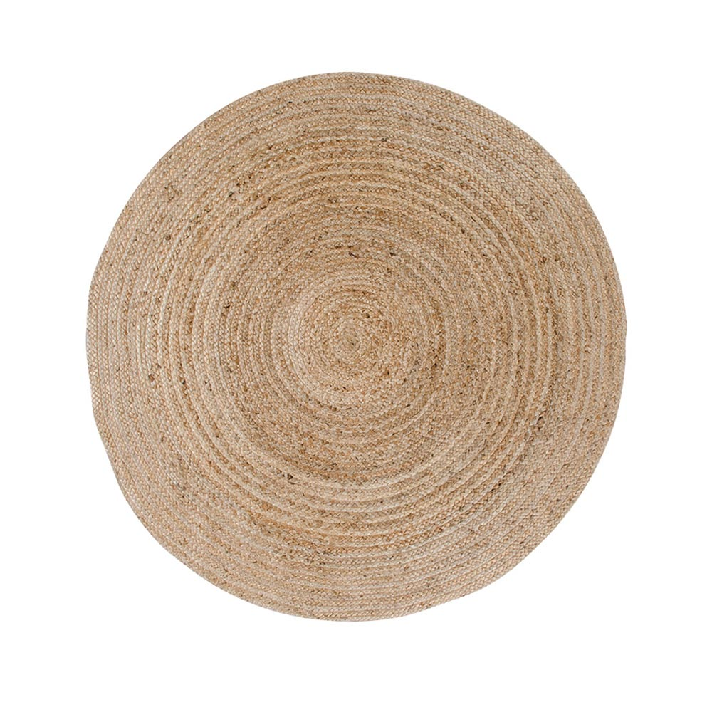 Rond vloerkleed Milou naturel Ø150 cm