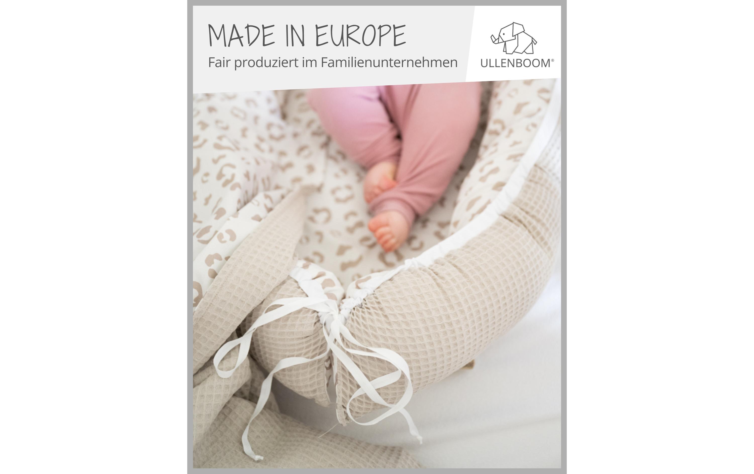 Babynest Leo 55 x 95 cmKuschelnest für Schutz und Geborgenheit