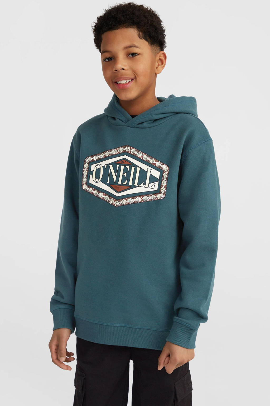 O'Neill hoodie met printopdruk zeegroen