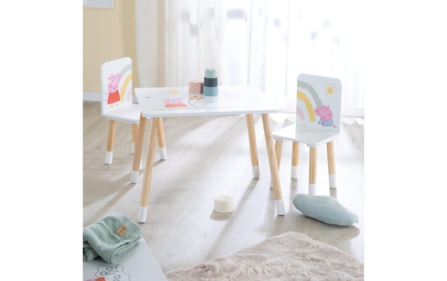 roba® Kindersitzgruppe »Peppa Pig Mehrfarbig; Rosa; Weiss«
