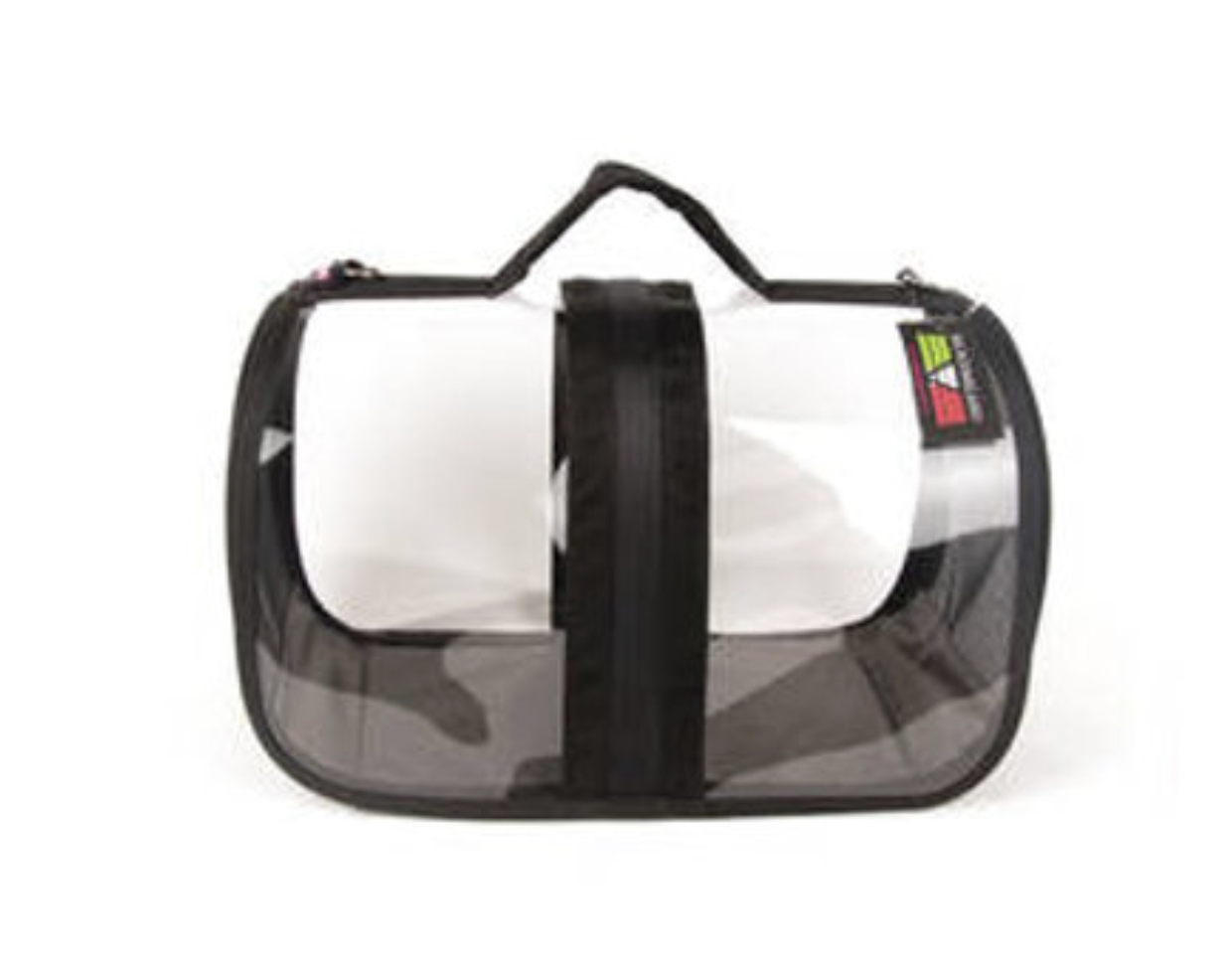 Sac de transport pour chat - transparent (noir)