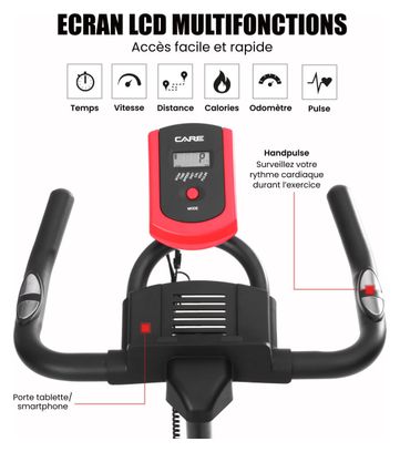 Vélo de Biking - CARE - racing 470-475 Rouge