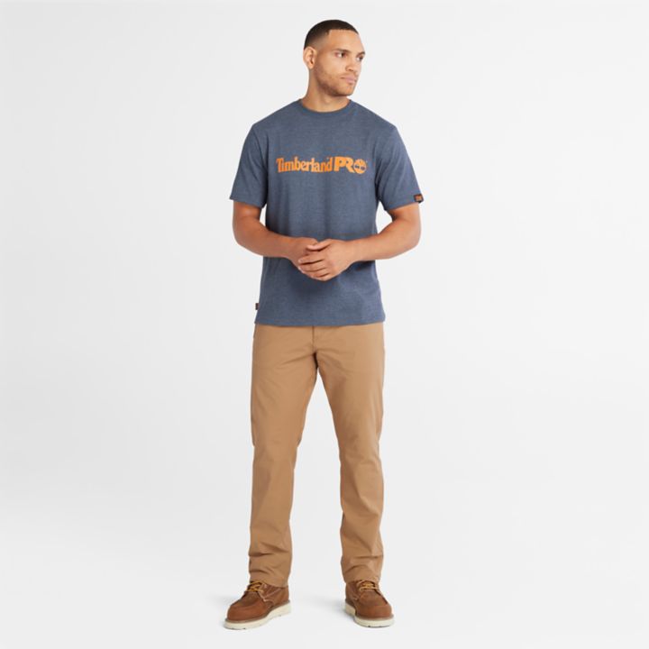 Calças de trabalho Timberland PRO Morphix Athletic para homem, na cor amarela.
