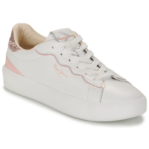 Pepe jeans - DOBBIE SEAL - Blanc / Rose