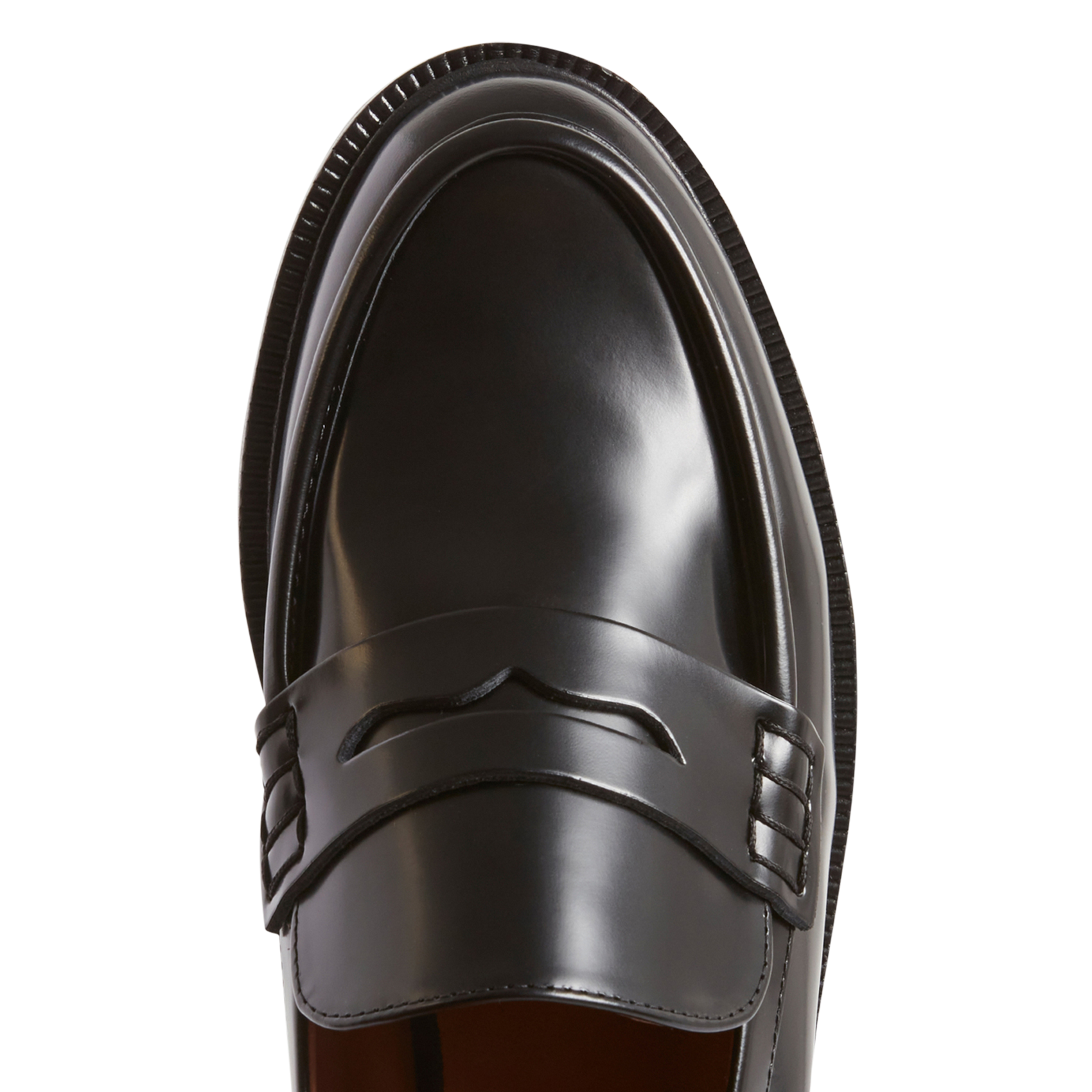 Mocassins en cuir | Noir