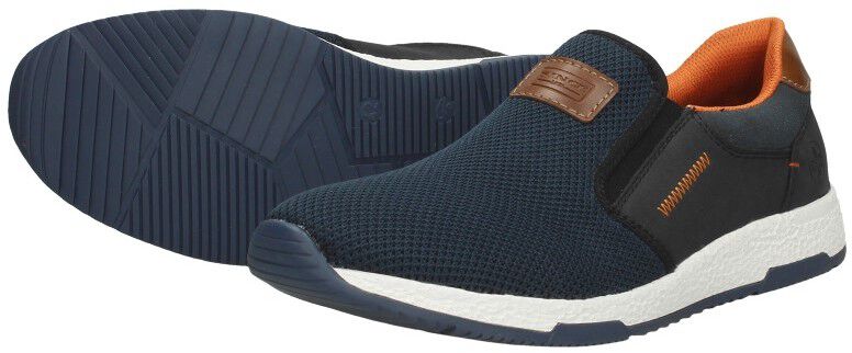 Rieker Heren instapschoenen blauw