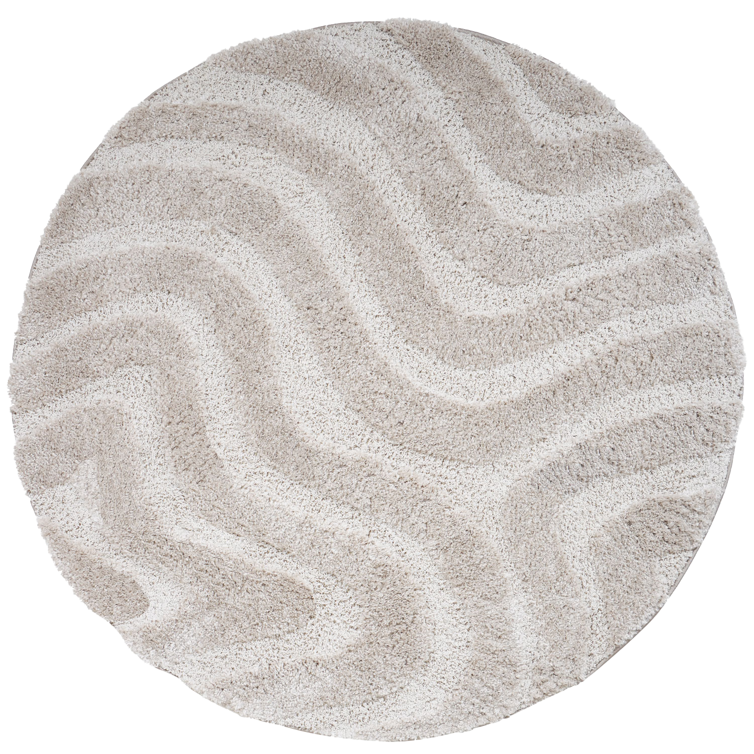 Vloerkleed Isa Beige Ø160 cm